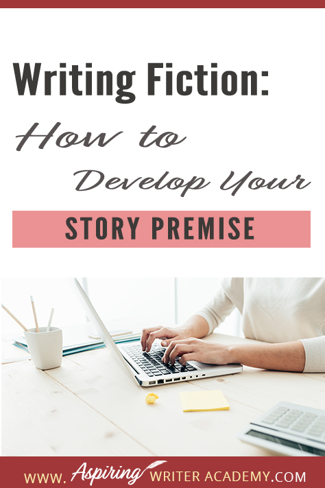 “What is your story about?” Can you answer that question about your work-in-progress in one, clear, concise sentence? If not, you may need to take some time to craft your story premise. A story premise, also referred to as a logline, is a single sentence (sometimes two) that acts as the foundation of your story. #Writing #writingfiction #WritingAdvice #writingtip #writingtips #GetPublished #writinghelp #writingcommunity #writingadvice