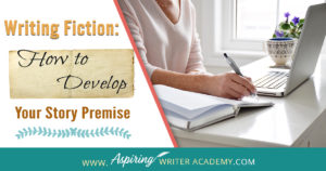 “What is your story about?” Can you answer that question about your work-in-progress in one, clear, concise sentence? If not, you may need to take some time to craft your story premise. A story premise, also referred to as a logline, is a single sentence (sometimes two) that acts as the foundation of your story. #Writing #writingfiction #WritingAdvice #writingtip #writingtips #GetPublished #writinghelp #writingcommunity #writingadvice