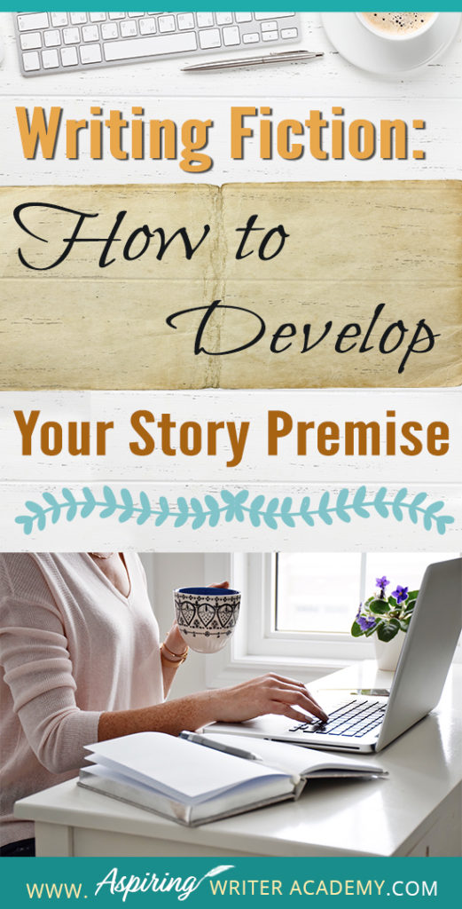 “What is your story about?” Can you answer that question about your work-in-progress in one, clear, concise sentence? If not, you may need to take some time to craft your story premise. A story premise, also referred to as a logline, is a single sentence (sometimes two) that acts as the foundation of your story. #Writing #writingfiction #WritingAdvice #writingtip #writingtips #GetPublished #writinghelp #writingcommunity #writingadvice