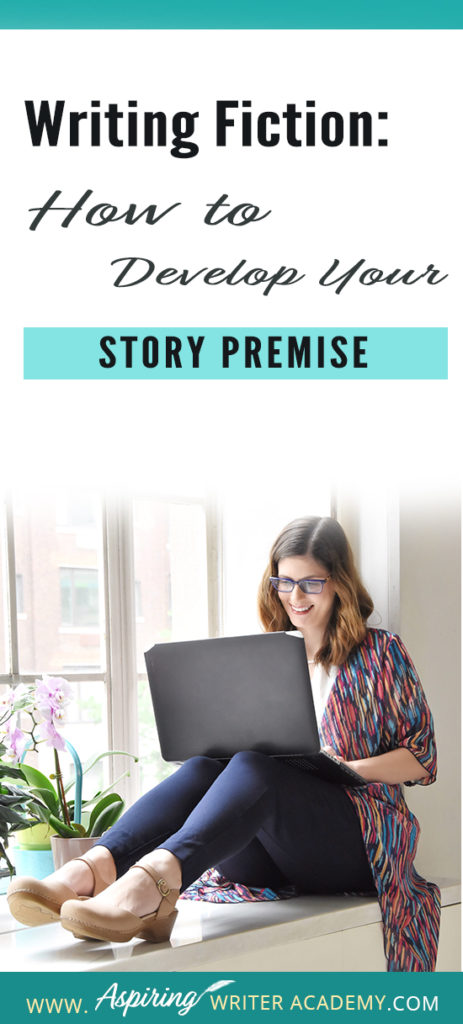 “What is your story about?” Can you answer that question about your work-in-progress in one, clear, concise sentence? If not, you may need to take some time to craft your story premise. A story premise, also referred to as a logline, is a single sentence (sometimes two) that acts as the foundation of your story. #Writing #writingfiction #WritingAdvice #writingtip #writingtips #GetPublished