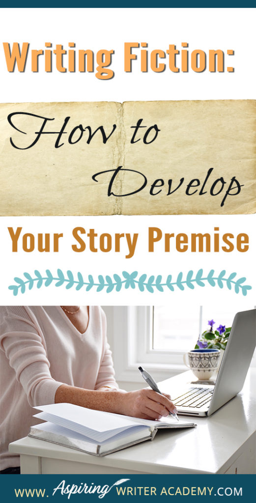 “What is your story about?” Can you answer that question about your work-in-progress in one, clear, concise sentence? If not, you may need to take some time to craft your story premise. A story premise, also referred to as a logline, is a single sentence (sometimes two) that acts as the foundation of your story. #Writing #writingfiction #WritingAdvice #writingtip #writingtips #GetPublished