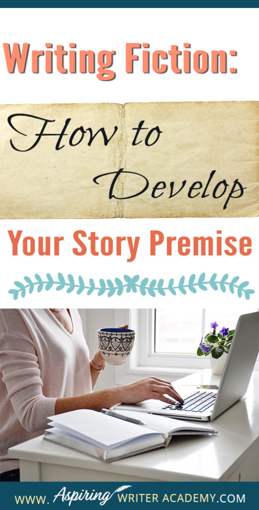 “What is your story about?” Can you answer that question about your work-in-progress in one, clear, concise sentence? If not, you may need to take some time to craft your story premise. A story premise, also referred to as a logline, is a single sentence (sometimes two) that acts as the foundation of your story. #Writing #writingfiction #WritingAdvice #writingtip #writingtips #GetPublished