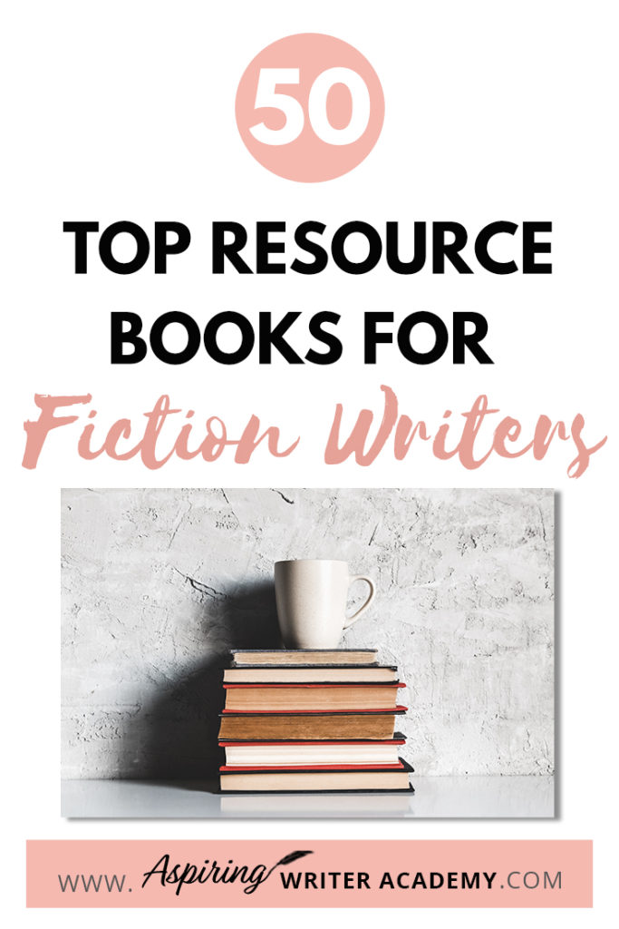 Aspiring Writer Academy recommends these 50 Top Resource Books for Fiction Writers. While there are numerous books available in bookstores and online that offer fantastic teaching, inspiration, and advice about the writing and publishing industry, we have narrowed the options down to help you boost your fiction writing career. #Writing #writingfiction #WritingAdvice #writingtip #writingtips #GetPublished #writingbooks