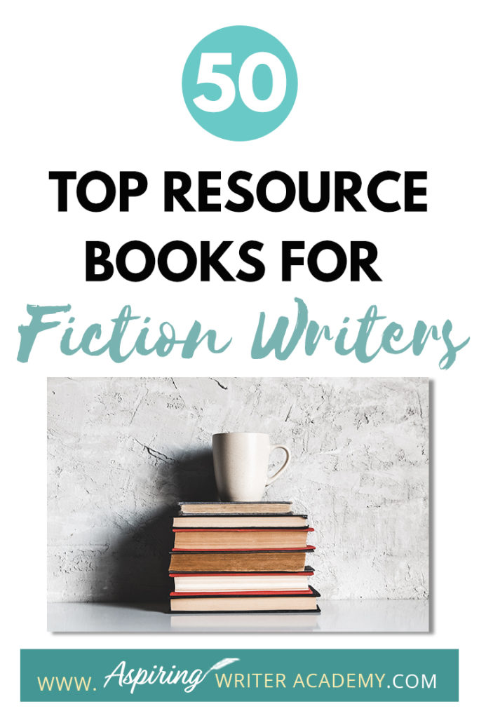 Aspiring Writer Academy recommends these 50 Top Resource Books for Fiction Writers. While there are numerous books available in bookstores and online that offer fantastic teaching, inspiration, and advice about the writing and publishing industry, we have narrowed the options down to help you boost your fiction writing career. #Writing #writingfiction #WritingAdvice #writingtip #writingtips #GetPublished #writingbooks