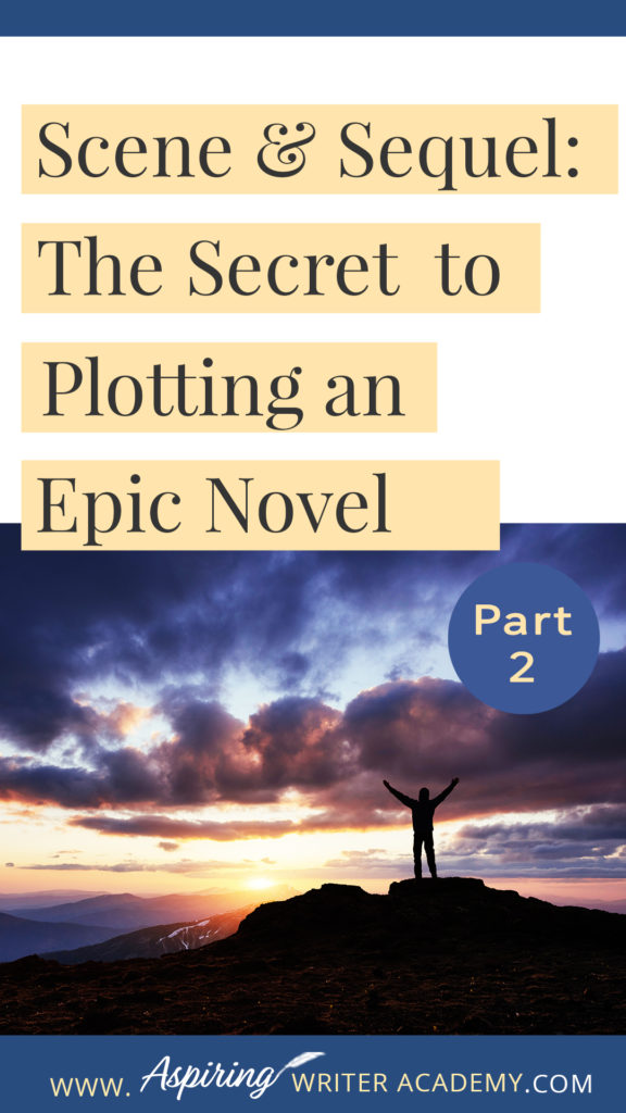 A good story is about a character who ACTS. His actions and decisions drive the story forward. However, many aspiring writers string together scenes that an editor might call ‘episodic.’ What is ‘episodic?’ This is when your character seems to enter a scene without a clear scene goal or intention of pursuing a scene goal, and a random event occurs causing the character to react. Then another disaster happens to this character in the next scene or the character gets more bad news.