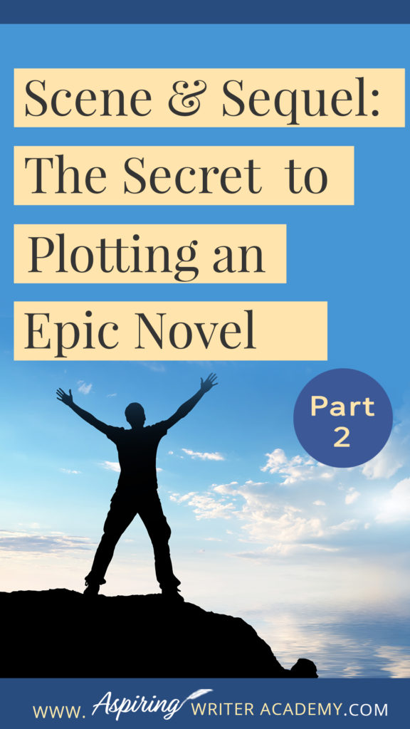 A good story is about a character who ACTS. His actions and decisions drive the story forward. However, many aspiring writers string together scenes that an editor might call ‘episodic.’ What is ‘episodic?’ This is when your character seems to enter a scene without a clear scene goal or intention of pursuing a scene goal, and a random event occurs causing the character to react. Then another disaster happens to this character in the next scene or the character gets more bad news.