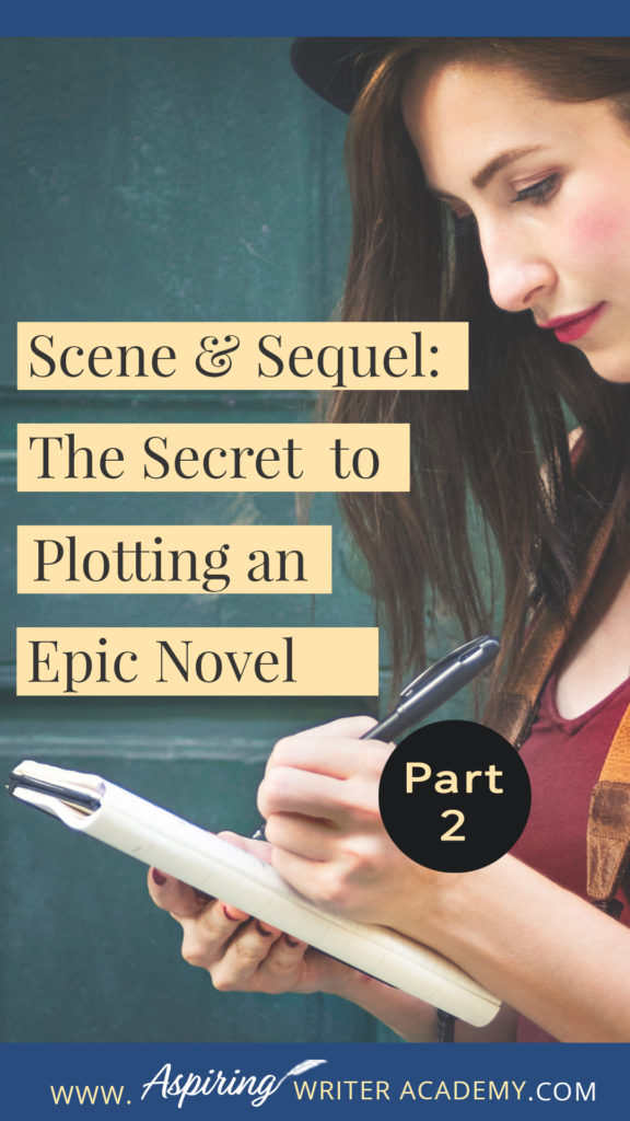 A good story is about a character who ACTS. His actions and decisions drive the story forward. However, many aspiring writers string together scenes that an editor might call ‘episodic.’ What is ‘episodic?’ This is when your character seems to enter a scene without a clear scene goal or intention of pursuing a scene goal, and a random event occurs causing the character to react. Then another disaster happens to this character in the next scene or the character gets more bad news.