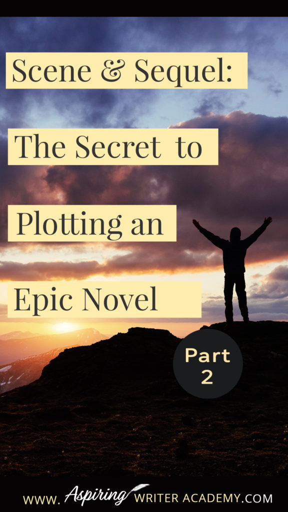 A good story is about a character who ACTS. His actions and decisions drive the story forward. However, many aspiring writers string together scenes that an editor might call ‘episodic.’ What is ‘episodic?’ This is when your character seems to enter a scene without a clear scene goal or intention of pursuing a scene goal, and a random event occurs causing the character to react. Then another disaster happens to this character in the next scene or the character gets more bad news.