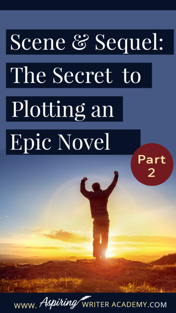 A good story is about a character who ACTS. His actions and decisions drive the story forward. However, many aspiring writers string together scenes that an editor might call ‘episodic.’ What is ‘episodic?’ This is when your character seems to enter a scene without a clear scene goal or intention of pursuing a scene goal, and a random event occurs causing the character to react. Then another disaster happens to this character in the next scene or the character gets more bad news.