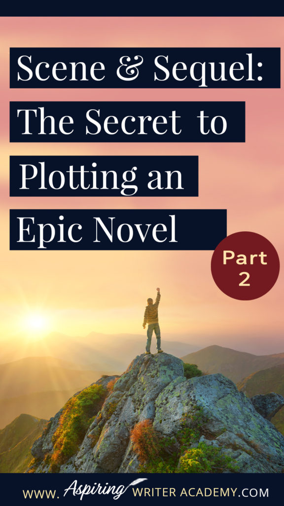 A good story is about a character who ACTS. His actions and decisions drive the story forward. However, many aspiring writers string together scenes that an editor might call ‘episodic.’ What is ‘episodic?’ This is when your character seems to enter a scene without a clear scene goal or intention of pursuing a scene goal, and a random event occurs causing the character to react. Then another disaster happens to this character in the next scene or the character gets more bad news.