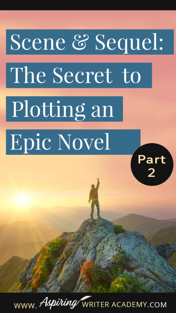 A good story is about a character who ACTS. His actions and decisions drive the story forward. However, many aspiring writers string together scenes that an editor might call ‘episodic.’ What is ‘episodic?’ This is when your character seems to enter a scene without a clear scene goal or intention of pursuing a scene goal, and a random event occurs causing the character to react. Then another disaster happens to this character in the next scene or the character gets more bad news.