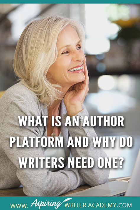 When an editor or someone in the publishing industry asks you about your author platform, what they really want to know is “How are you going to reach your audience to sell books.” Someone without an author platform is a riskier bet to take on because they are not well known and may not be able to sell enough books to cover publishing costs and still make a profit. After all, this is a business.