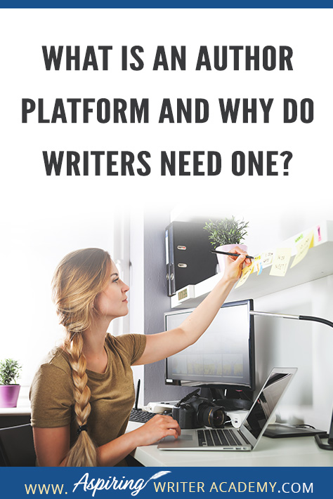 When an editor or someone in the publishing industry asks you about your author platform, what they really want to know is “How are you going to reach your audience to sell books.” Someone without an author platform is a riskier bet to take on because they are not well known and may not be able to sell enough books to cover publishing costs and still make a profit. After all, this is a business.