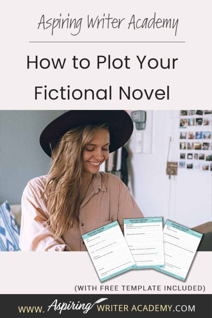 Solid Story Structure. What is it? If you wish to write a satisfying fictional story for your readers, then you must learn the specific elements or ‘Plot Points’ that nearly all Popular Fiction stories share. Using our Free Plot Sketch Template, included in our post, How to Plot Your Fictional Novel, you will be able to identify the various turning points in both movies and books and keep your own stories on track from beginning to end.