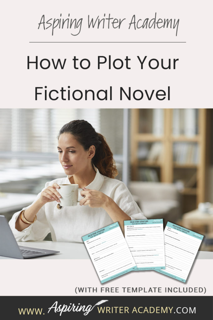 Solid Story Structure. What is it? If you wish to write a satisfying fictional story for your readers, then you must learn the specific elements or ‘Plot Points’ that nearly all Popular Fiction stories share. Using our Free Plot Sketch Template, included in our post, How to Plot Your Fictional Novel, you will be able to identify the various turning points in both movies and books and keep your own stories on track from beginning to end.