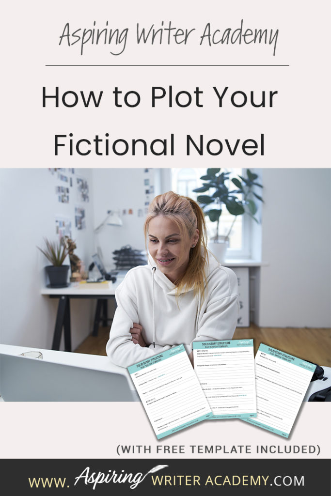 Solid Story Structure. What is it? If you wish to write a satisfying fictional story for your readers, then you must learn the specific elements or ‘Plot Points’ that nearly all Popular Fiction stories share. Using our Free Plot Sketch Template, included in our post, How to Plot Your Fictional Novel, you will be able to identify the various turning points in both movies and books and keep your own stories on track from beginning to end.