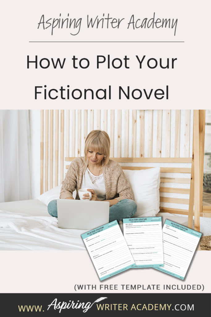 Solid Story Structure. What is it? If you wish to write a satisfying fictional story for your readers, then you must learn the specific elements or ‘Plot Points’ that nearly all Popular Fiction stories share. Using our Free Plot Sketch Template, included in our post, How to Plot Your Fictional Novel, you will be able to identify the various turning points in both movies and books and keep your own stories on track from beginning to end.