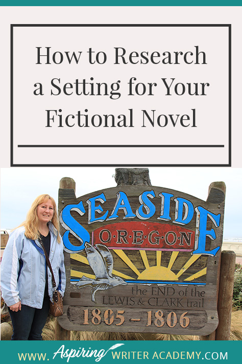 Settings. Where does your story take place? Is it a real place? Even if you choose to ‘make up’ a setting, you may still want to base some of the details off a real place to make it feel real. Researching a setting may also inspire character or plot details. In our post, How to Research a Setting for Your Fictional Novel, you can come along on a photo-journal research trip and learn a few tricks to create realistic settings for your own story.