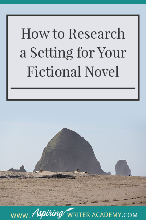 Settings. Where does your story take place? Is it a real place? Even if you choose to ‘make up’ a setting, you may still want to base some of the details off a real place to make it feel real. Researching a setting may also inspire character or plot details. In our post, How to Research a Setting for Your Fictional Novel, you can come along on a photo-journal research trip and learn a few tricks to create realistic settings for your own story.