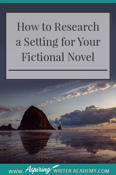 Settings. Where does your story take place? Is it a real place? Even if you choose to ‘make up’ a setting, you may still want to base some of the details off a real place to make it feel real. Researching a setting may also inspire character or plot details. In our post, How to Research a Setting for Your Fictional Novel, you can come along on a photo-journal research trip and learn a few tricks to create realistic settings for your own story.