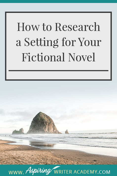 Settings. Where does your story take place? Is it a real place? Even if you choose to ‘make up’ a setting, you may still want to base some of the details off a real place to make it feel real. Researching a setting may also inspire character or plot details. In our post, How to Research a Setting for Your Fictional Novel, you can come along on a photo-journal research trip and learn a few tricks to create realistic settings for your own story.