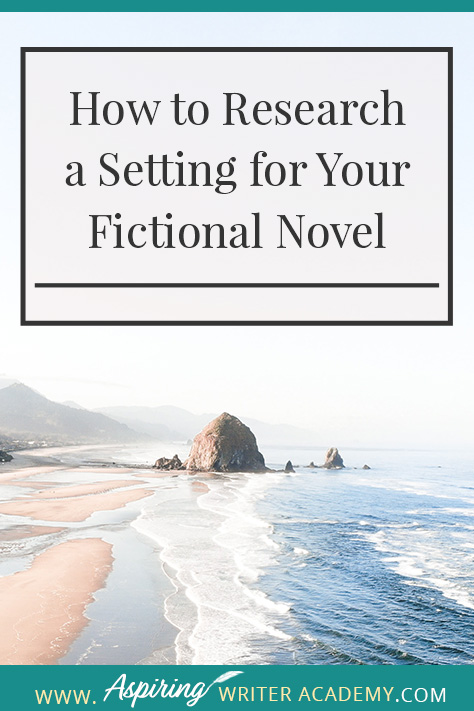 Settings. Where does your story take place? Is it a real place? Even if you choose to ‘make up’ a setting, you may still want to base some of the details off a real place to make it feel real. Researching a setting may also inspire character or plot details. In our post, How to Research a Setting for Your Fictional Novel, you can come along on a photo-journal research trip and learn a few tricks to create realistic settings for your own story.