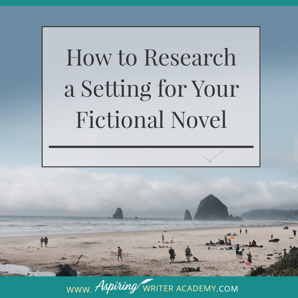 Settings. Where does your story take place? Is it a real place? Even if you choose to ‘make up’ a setting, you may still want to base some of the details off a real place to make it feel real. Researching a setting may also inspire character or plot details. In our post, How to Research a Setting for Your Fictional Novel, you can come along on a photo-journal research trip and learn a few tricks to create realistic settings for your own story.