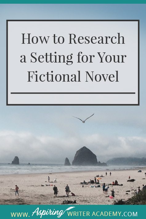 Settings. Where does your story take place? Is it a real place? Even if you choose to ‘make up’ a setting, you may still want to base some of the details off a real place to make it feel real. Researching a setting may also inspire character or plot details. In our post, How to Research a Setting for Your Fictional Novel, you can come along on a photo-journal research trip and learn a few tricks to create realistic settings for your own story.