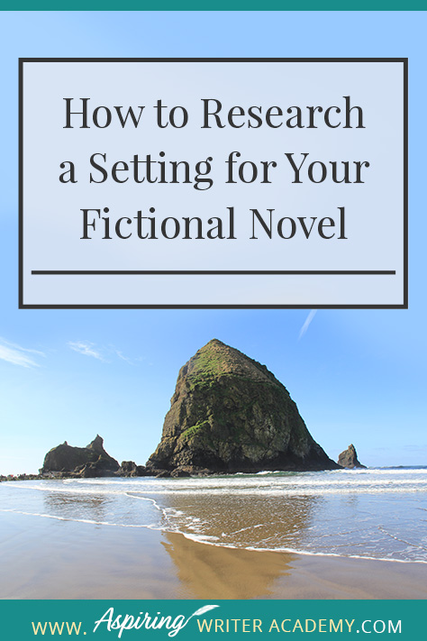 Settings. Where does your story take place? Is it a real place? Even if you choose to ‘make up’ a setting, you may still want to base some of the details off a real place to make it feel real. Researching a setting may also inspire character or plot details. In our post, How to Research a Setting for Your Fictional Novel, you can come along on a photo-journal research trip and learn a few tricks to create realistic settings for your own story.