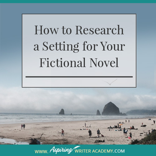 Settings. Where does your story take place? Is it a real place? Even if you choose to ‘make up’ a setting, you may still want to base some of the details off a real place to make it feel real. Researching a setting may also inspire character or plot details. In our post, How to Research a Setting for Your Fictional Novel, you can come along on a photo-journal research trip and learn a few tricks to create realistic settings for your own story.