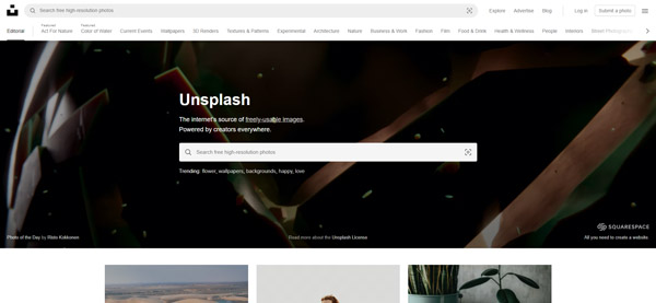 Unsplash has a beautiful collection of high-quality photos contributed by many different photographers. They have a smaller collection than Pixabay but the quality of their images is fantastic. Unsplash has an easy-to-use search tool that makes finding images a breeze. Another cool feature is that Unsplash has its own iOS app, to help you find stock images while working on your iPhone or iPad.