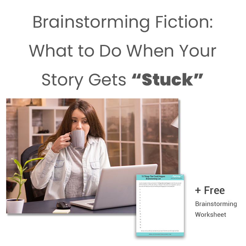 When writing fiction, there may be times when your creativity stalls and you don’t know which way the story should go. Or perhaps the obvious next step forward seems boring. In our post, Brainstorming Fiction: What to Do When Your Story Gets “Stuck” we give you a tool that can be used for characters, conflict, plot, setting, or dialogue to unlock your imagination, spice up your acts, and make your story as interesting and engaging as it can possibly be!