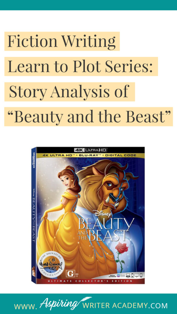 Many writers believe they can just sit down and write whatever pops into their head. However, most Popular Fiction contains specific components or “Plot Points” that serve to move a story forward from beginning to end. In our Learn to Plot Fiction Writing Series: Story Analysis of Disney's “Beauty and the Beast” we will show you how to recognize each element and provide you with a Free Plot Template so you can draft satisfying, high-quality stories of your own.