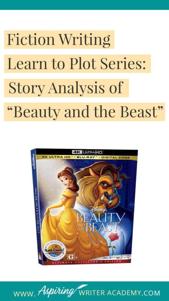 Many writers believe they can just sit down and write whatever pops into their head. However, most Popular Fiction contains specific components or “Plot Points” that serve to move a story forward from beginning to end. In our Learn to Plot Fiction Writing Series: Story Analysis of Disney's “Beauty and the Beast” we will show you how to recognize each element and provide you with a Free Plot Template so you can draft satisfying, high-quality stories of your own.