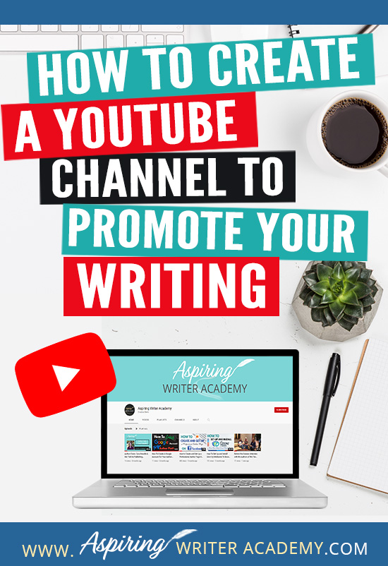 Creating a YouTube Channel gives you a spot on the internet to post videos of your book trailers, live author events, and Q&A author chats. Maybe you feel stuck on the technological side of things and need some help creating a professional YouTube account for your Author Platform. This blog post covers the nitty-gritty step-by-step details on How To Create a YouTube channel To Promote Your Writing. 