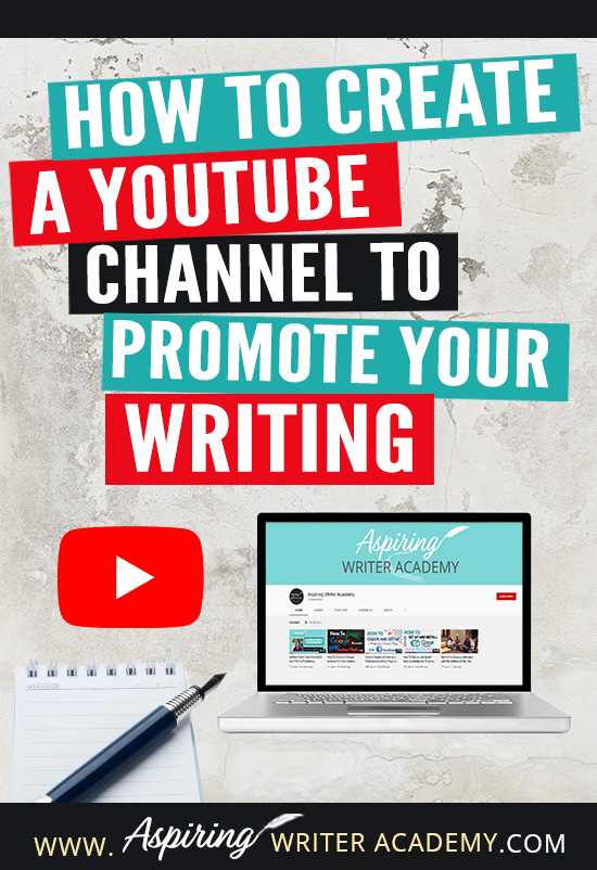 Creating a YouTube Channel gives you a spot on the internet to post videos of your book trailers, live author events, and Q&A author chats. Maybe you feel stuck on the technological side of things and need some help creating a professional YouTube account for your Author Platform. This blog post covers the nitty-gritty step-by-step details on How To Create a YouTube channel To Promote Your Writing. 