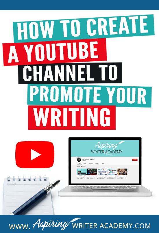 Creating a YouTube Channel gives you a spot on the internet to post videos of your book trailers, live author events, and Q&A author chats. Maybe you feel stuck on the technological side of things and need some help creating a professional YouTube account for your Author Platform. This blog post covers the nitty-gritty step-by-step details on How To Create a YouTube channel To Promote Your Writing. 