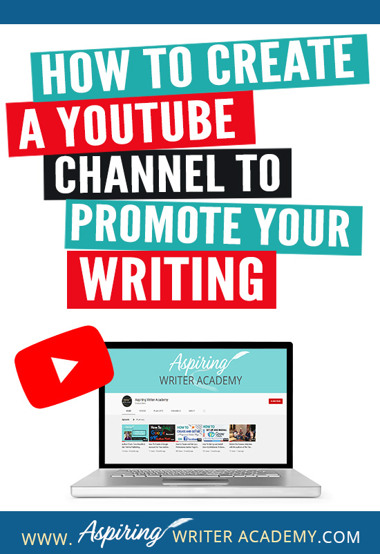 Creating a YouTube Channel gives you a spot on the internet to post videos of your book trailers, live author events, and Q&A author chats. Maybe you feel stuck on the technological side of things and need some help creating a professional YouTube account for your Author Platform. This blog post covers the nitty-gritty step-by-step details on How To Create a YouTube channel To Promote Your Writing. 