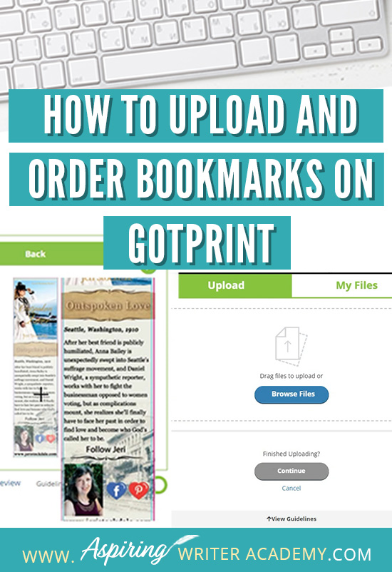 If you or a graphic designer have created bookmarks for your new upcoming book release, you may now be wondering How to Upload and Order Bookmarks on GotPrint. In this step-by-step tutorial, we cover how to upload your graphics, make sure that everything is within the margins, and discuss what are the best settings to choose when creating your bookmark.