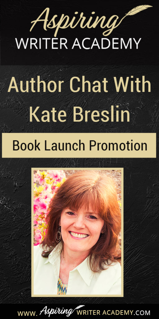 Kate Breslin, an award-winning author of Christian historical fiction, discusses her strategy for book launch promotion and offers several ideas to help aspiring writers build their own group of influencers (or Street Team). Also learn tips for networking, creating promotional materials, and lining up book signing events in this fun, interactive interview conducted by Darlene Panzera.