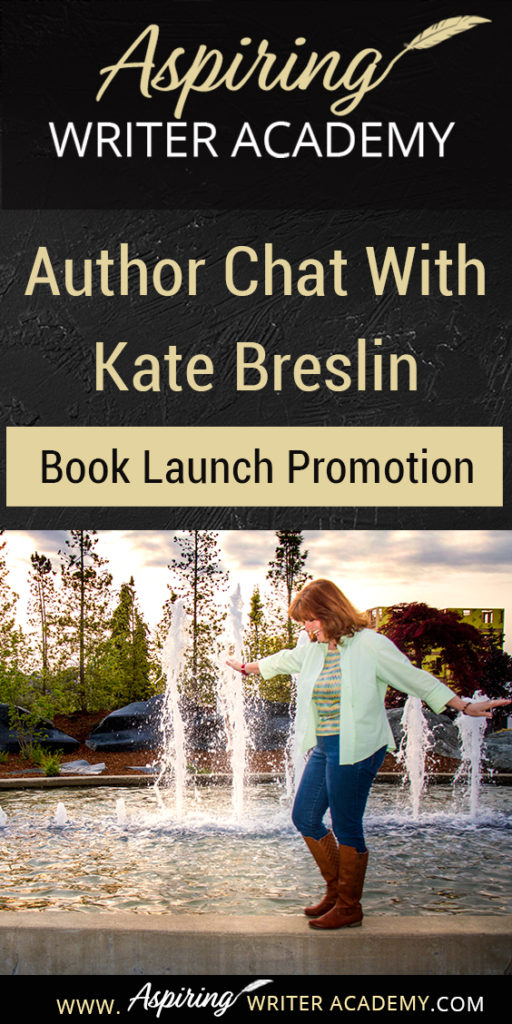 Kate Breslin, an award-winning author of Christian historical fiction, discusses her strategy for book launch promotion and offers several ideas to help aspiring writers build their own group of influencers (or Street Team). Also learn tips for networking, creating promotional materials, and lining up book signing events in this fun, interactive interview conducted by Darlene Panzera.