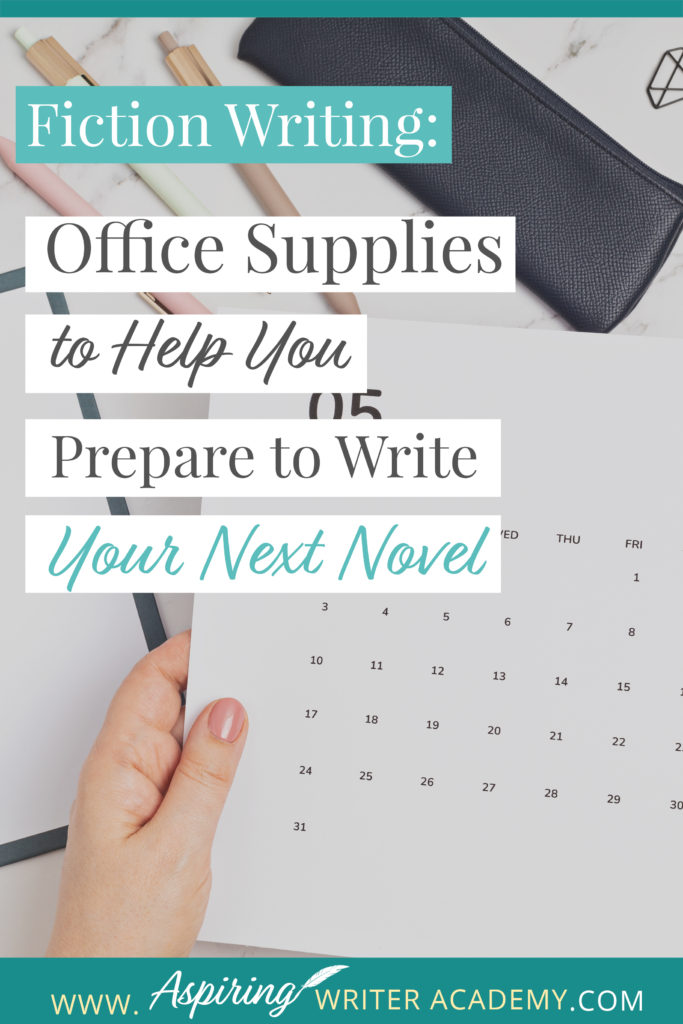 Are you new to Fiction Writing? Have you wondered which office supplies might be helpful when preparing to write your first novel? Or are you a published author preparing to write your next book? In our post, Fiction Writing: Office Supplies to Help You Prepare to Write Your Next Novel, we give you a handy checklist of supplies for writing, plotting, setting up your office, and for creating a Story Binder that keeps all your templates and brainstorming ideas in one place.