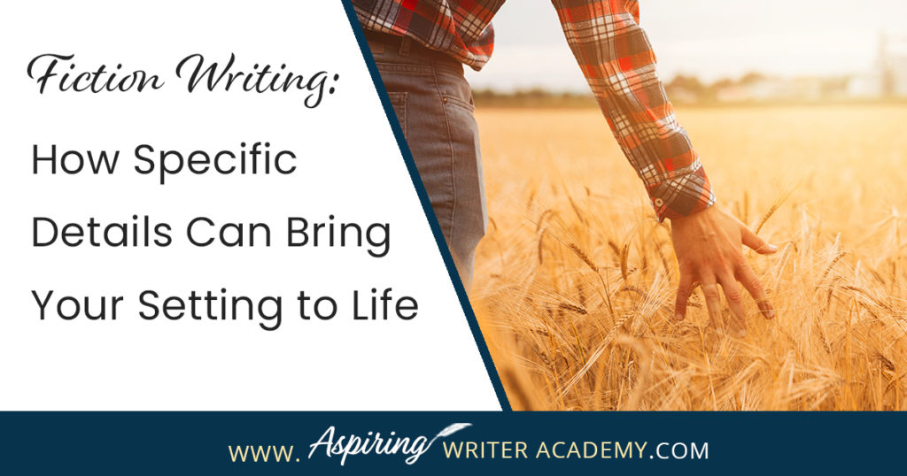 The setting for your fictional story can be so much more than just the general description of a place. The right details can depict mood, personality, theme, character change, and touch the reader’s emotions in profound ways. In our post, Fiction Writing: How Specific Details Can Bring Your Setting to Life, we discuss several techniques to help you craft meaningful scenes that will deepen your fiction and entice readers to rave about your story world as if it were a real place.