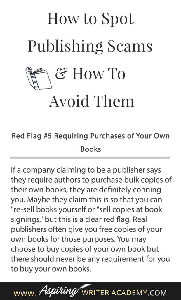 Learning how to navigate the publishing world is hard enough. Then there are the vanity press businesses that pose as publishers, predatory publishing companies, fake literary agents, and other publishing scams running rampant across the internet. Our post, How to Spot Publishing Scams & How To Avoid Them, shows some of the red flags to look out for and ways to avoid falling into the traps these scammers set to ensnare new authors.