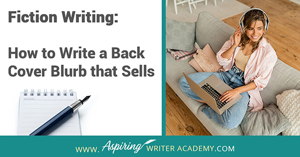 Fiction Writing: How to Write a Back Cover Blurb that Sells