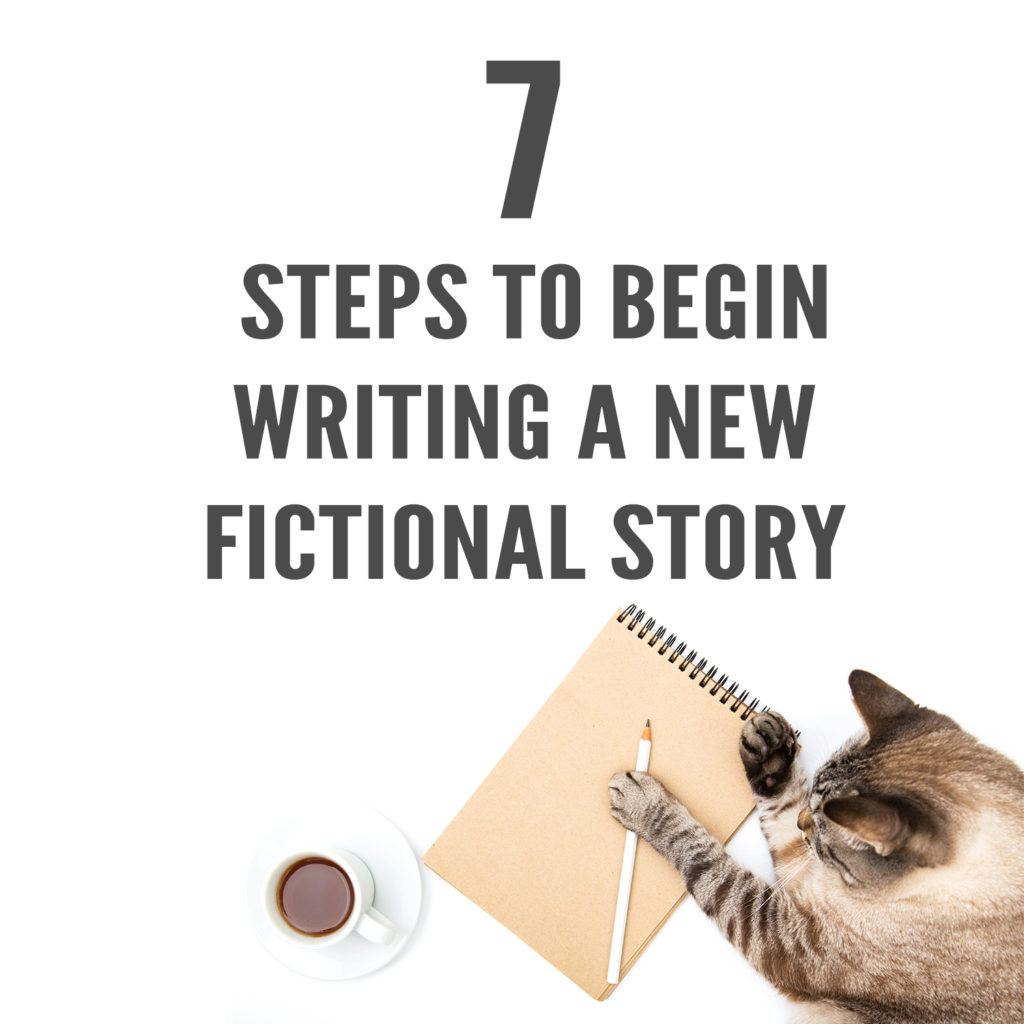 Are you interested in writing a fictional story but do not know where to begin? Do you start with characters, setting, research, or a plot? How do you create deadlines or calculate wordcount? How do you break an idea down into chapters and scenes? How do you set up a working manuscript? Do you wish you could see how a published author prepares to write a new book? Follow along as we discuss the 7 Steps to Begin Writing a New Fictional Story so you can start writing your own story with ease.