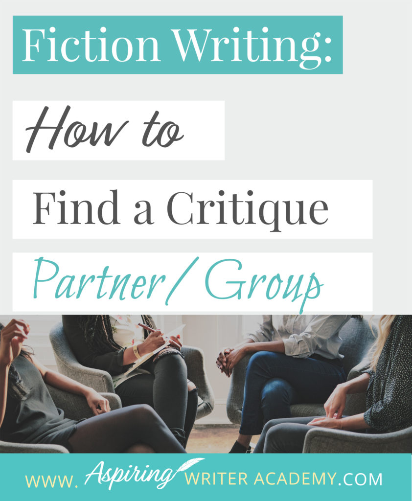 Do you have someone you trust to critique your work and give you valuable feedback? Someone who can point out inconsistencies with point-of-view, make suggestions for plot points, and offer tips to strengthen character motivation? In our post, Fiction Writing: How to Find a Critique Partner/Group, we discuss how to connect with others, various ways a critique group can be run, and other considerations to ensure you bring out the best in each other’s writing!