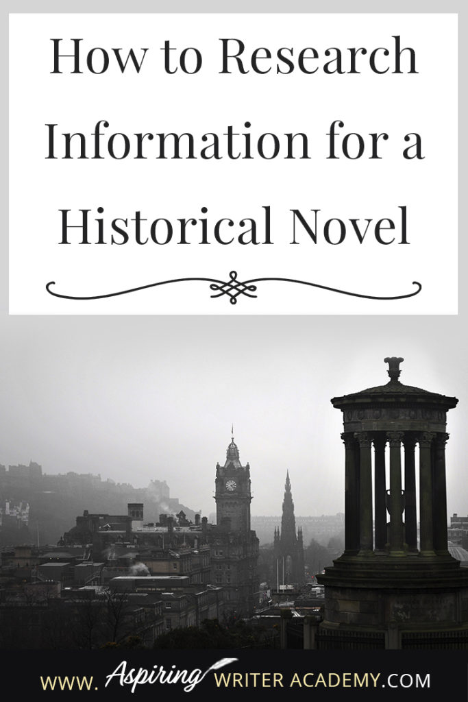 If you are interested in writing historical fiction, you may be wondering—how do you research a historical era? Where do you go to learn about the customs, currency, weapons, mode of transportation, style of dress? What kind of names, food dishes, or jobs were popular back then? Are there websites with this information? In our post, How to Research Information for a Historical Novel, we give you several valuable resources to find the information you need to write a realistic, historical tale!