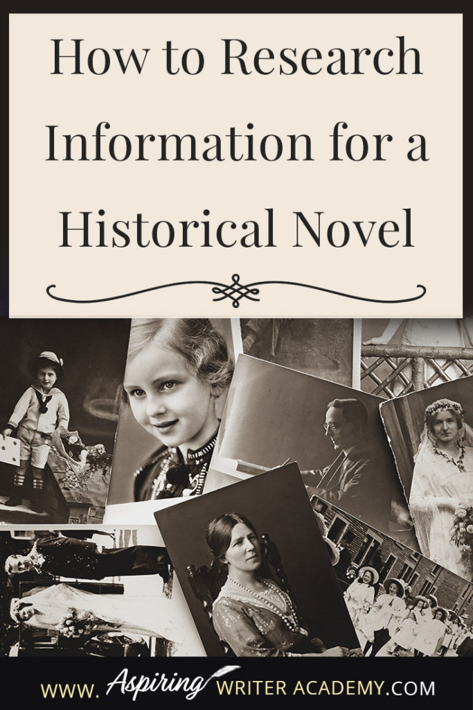 If you are interested in writing historical fiction, you may be wondering—how do you research a historical era? Where do you go to learn about the customs, currency, weapons, mode of transportation, style of dress? What kind of names, food dishes, or jobs were popular back then? Are there websites with this information? In our post, How to Research Information for a Historical Novel, we give you several valuable resources to find the information you need to write a realistic, historical tale!