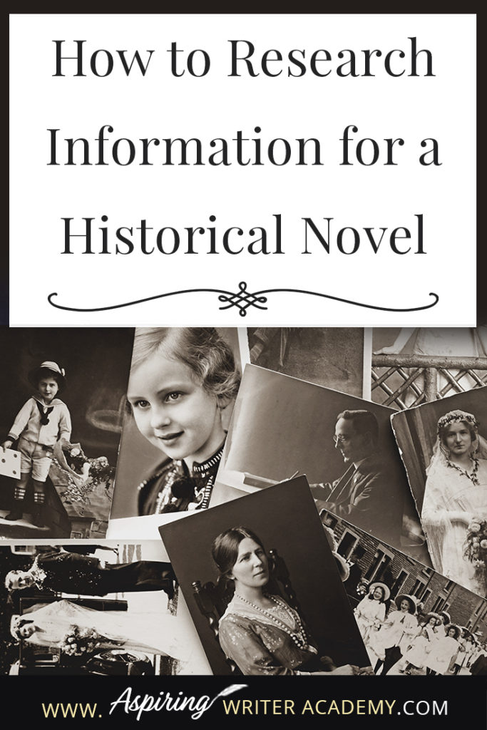 If you are interested in writing historical fiction, you may be wondering—how do you research a historical era? Where do you go to learn about the customs, currency, weapons, mode of transportation, style of dress? What kind of names, food dishes, or jobs were popular back then? Are there websites with this information? In our post, How to Research Information for a Historical Novel, we give you several valuable resources to find the information you need to write a realistic, historical tale!